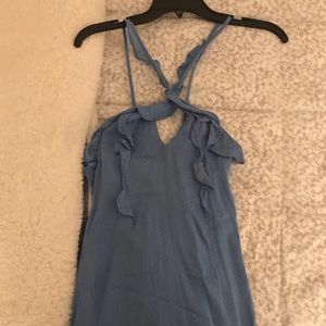 DO+BE Blue Tank Top. New With Tags